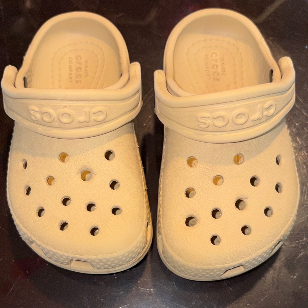 CROCS Kids' Sandals - Light Tan